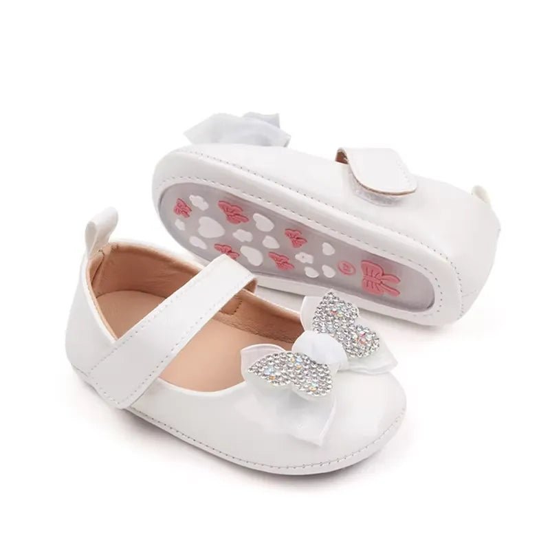 Sapatilha Infantil Princesa com Laço e Strass - Varialle