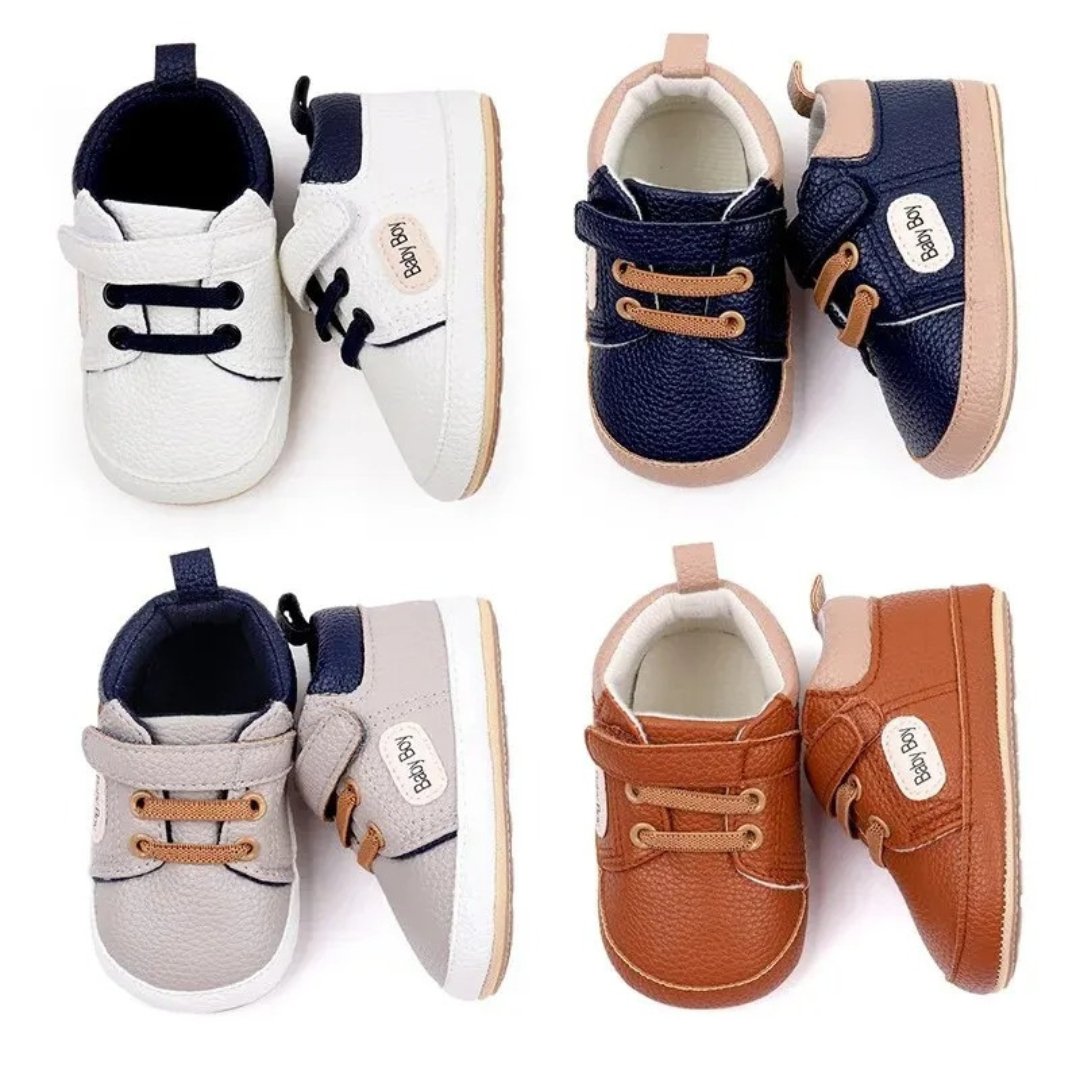 Tênis Casual Antiderrapante para Bebê Menino Primeiros Passos - Varialle
