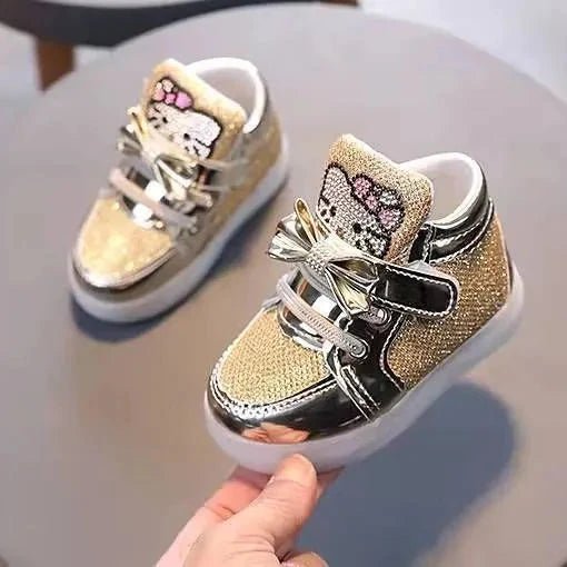 Tênis LED Infantil Brilhante para Meninas - Antiderrapante e Estiloso - Varialle