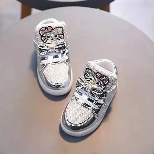 Tênis LED Infantil Brilhante para Meninas - Antiderrapante e Estiloso - Varialle
