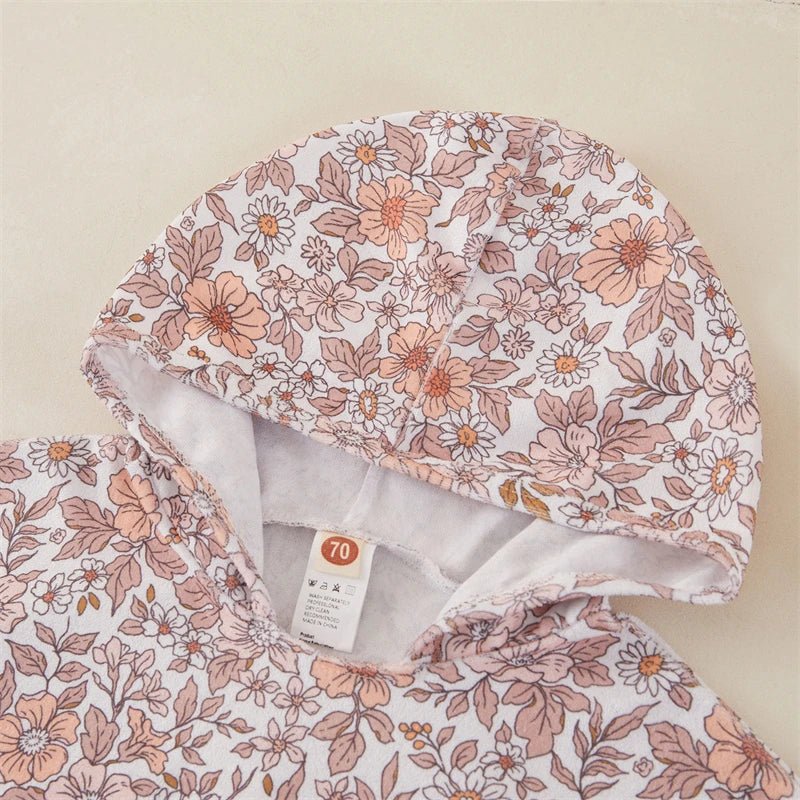 Toalha Infantil Poncho com Capuz e Secagem Rápida - Varialle