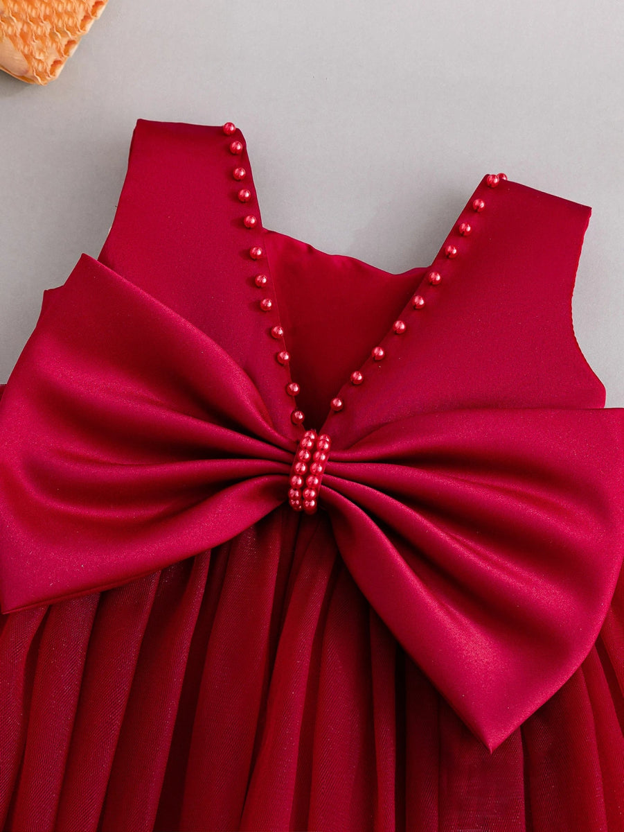 Vestido de Cetim para Bebês - Elegância e Charme - 3 a 24 Meses - Varialle