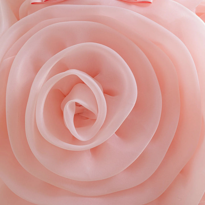 Vestido de Festa Infantil com Lantejoulas e Flores - Varialle