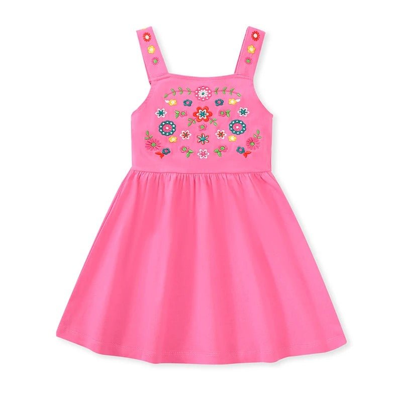 Vestido em Algodão Bordado - Jardim Encantado - Varialle