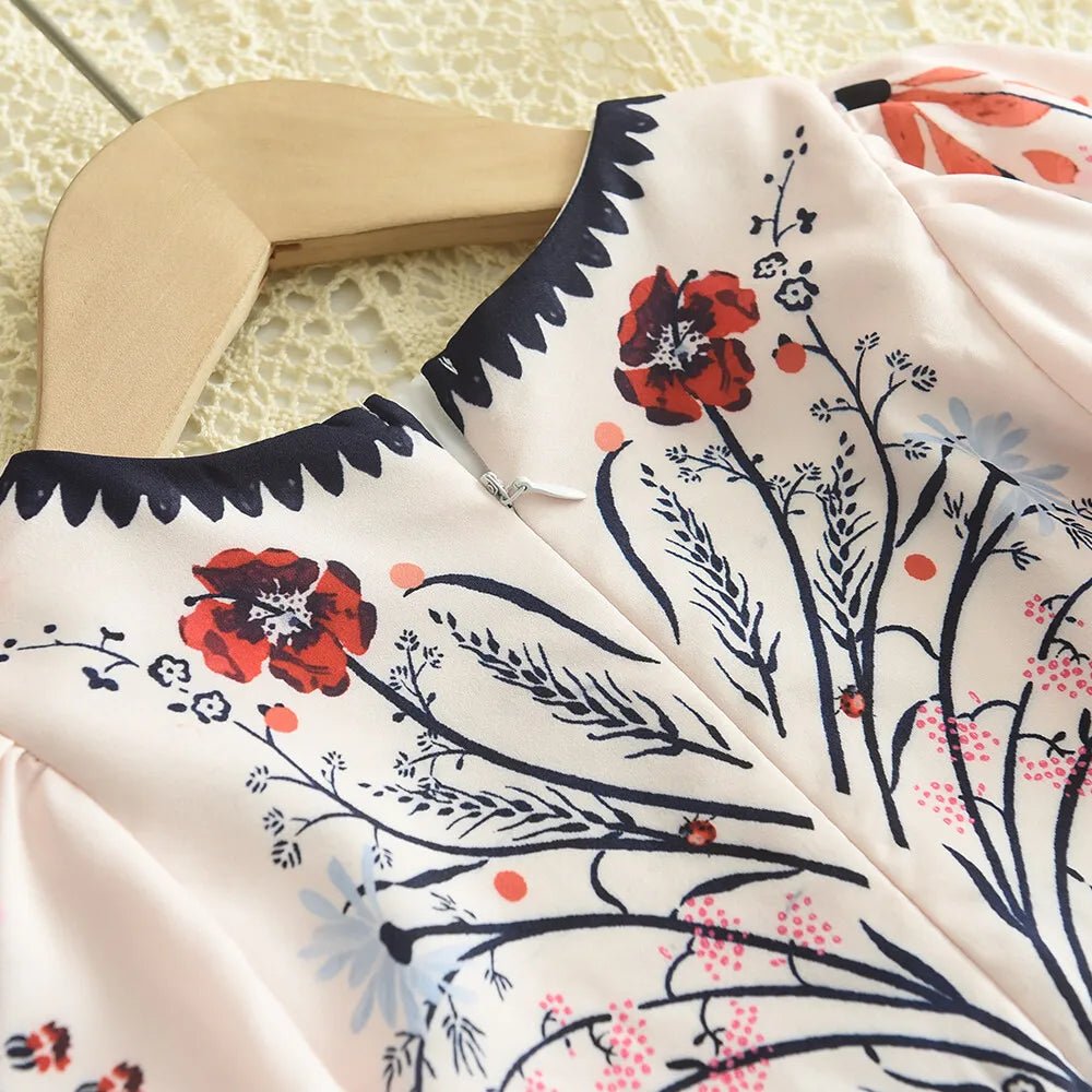 Vestido Floral de Verão para Meninas 3 - 7 Anos - Varialle