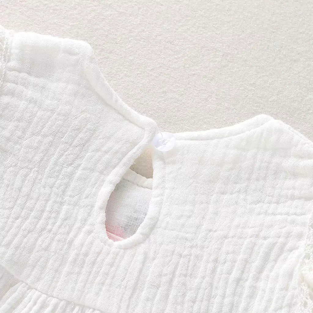 Vestido Infantil Bordado - Brisa Floral - Varialle