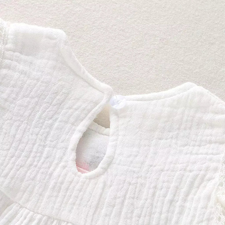 Vestido Infantil Bordado - Brisa Floral - Varialle