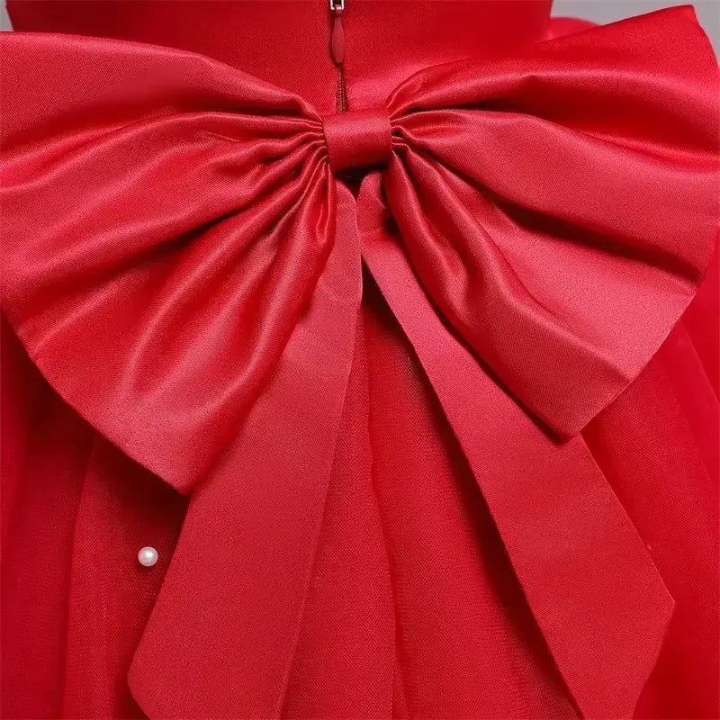 Vestido Infantil de Princesa com Laço - Varialle