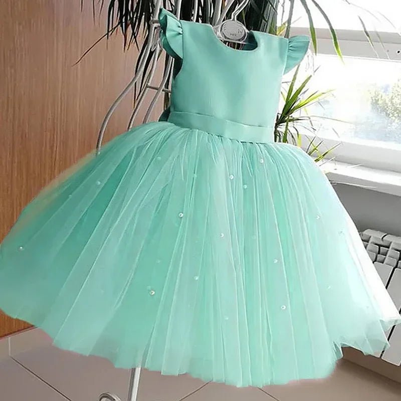 Vestido Infantil de Princesa com Laço - Varialle