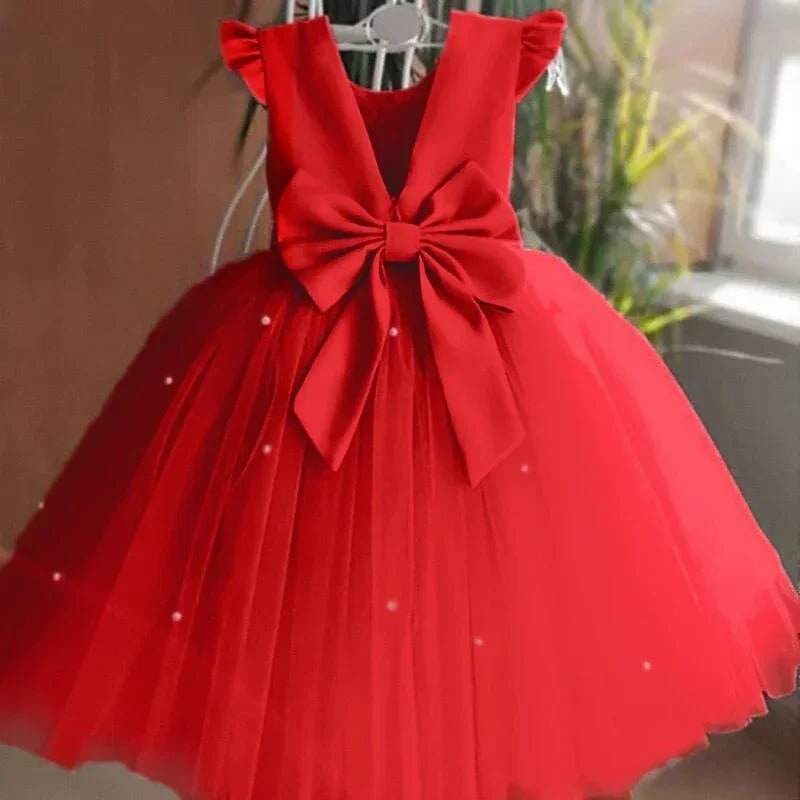 Vestido Infantil de Princesa com Laço - Varialle