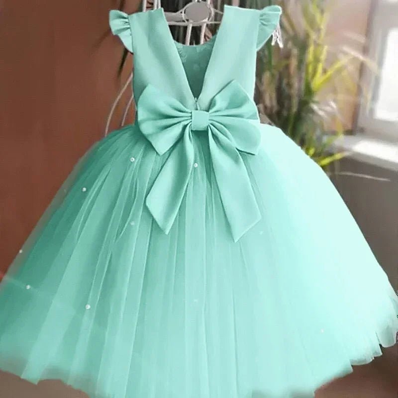 Vestido Infantil de Princesa com Laço - Varialle