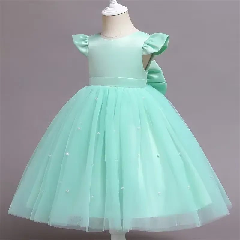 Vestido Infantil de Princesa com Laço - Varialle