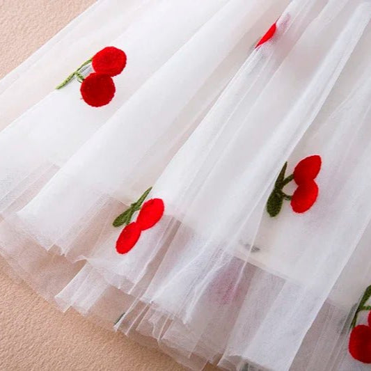 Vestido Infantil de Verão com Asas de Borboleta - Varialle