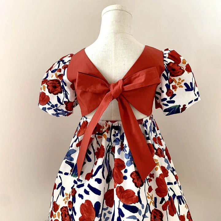 Vestido Infantil Flor d'Amor 3 a 7 Anos Varialle