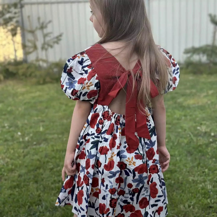 Vestido Infantil Flor d'Amor 3 a 7 Anos Varialle