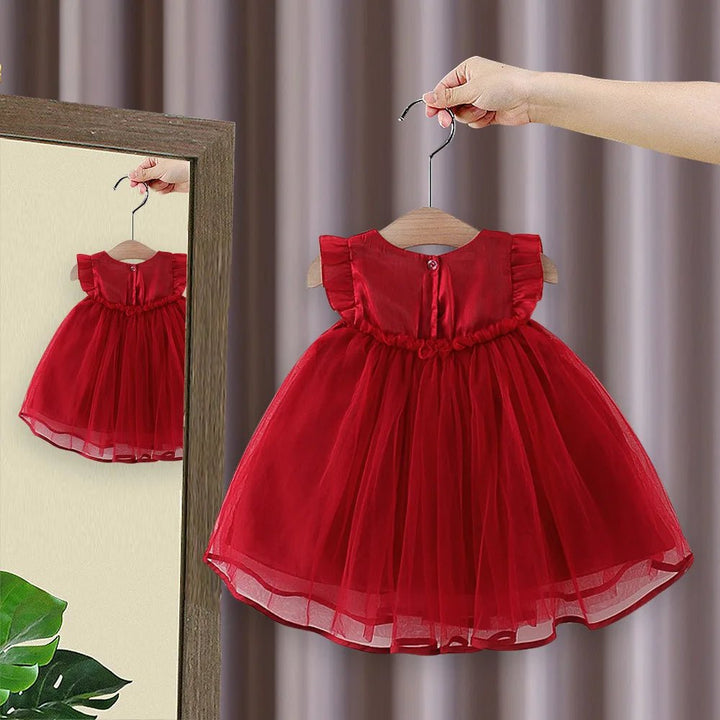 Vestido Infantil Princesa Manga Voadora - Varialle