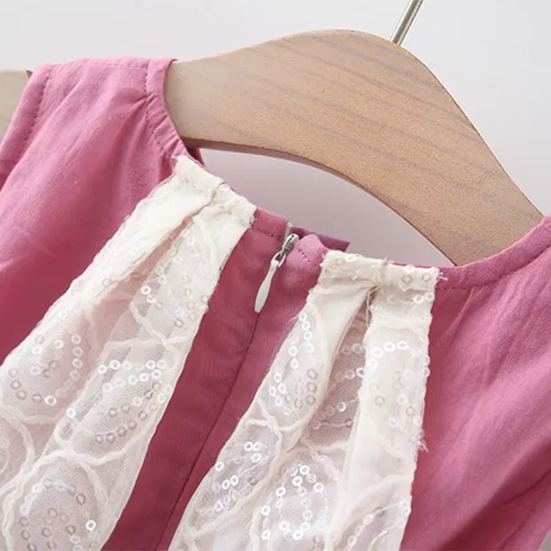 Vestido Infantil Sem Mangas Coelhinho 9 Meses a 4 Anos - Varialle