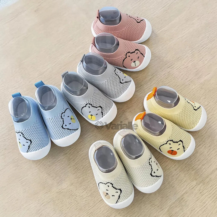 Tênis Infantil Respirável Antiderrapante KickBaby Ursinho - Varialle Kids