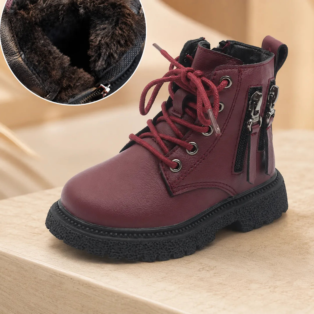 Bota Infantil Coturno Unissex (Opção Peluciada) | Varialle