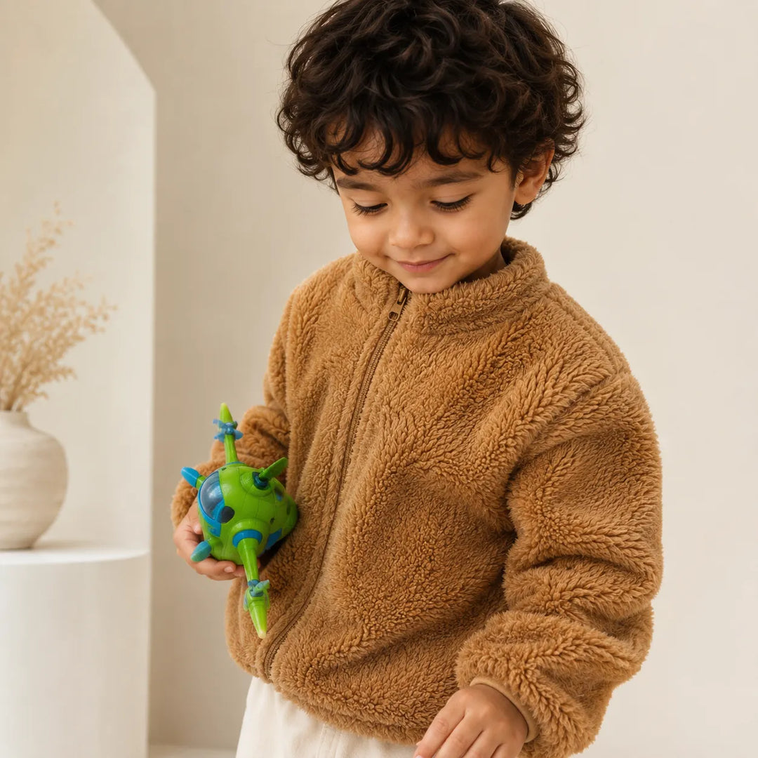 Casaco Infantil Fleece Térmico Inverno (Unissex) | Varialle