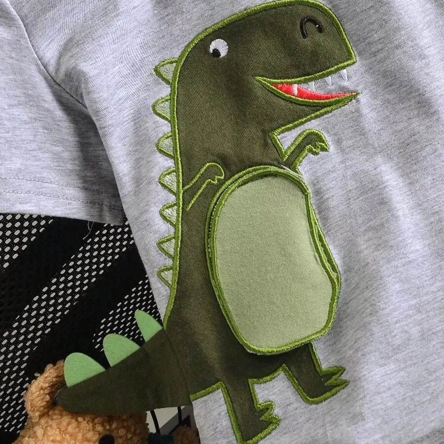 Conjunto Infantil Dino Interativo 6M a 3A