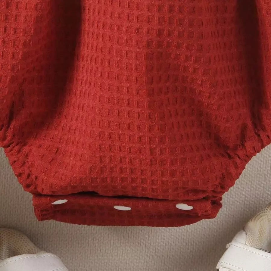 Conjunto Infantil Masculino Lord 1-18M - Camisa Polo e Bermuda Suspensório