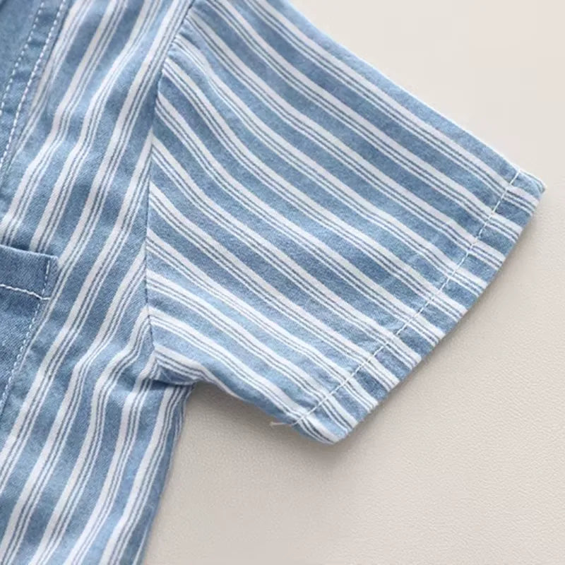 Conjunto Infantil Jeans - Moderno e Prático para Meninos 1 a 5 Anos - Varialle