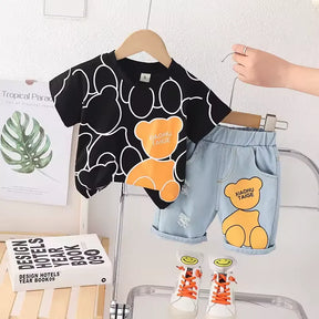 Conjunto Infantil Menino Urso Aventureiro - 1 a 5 Anos - Varialle