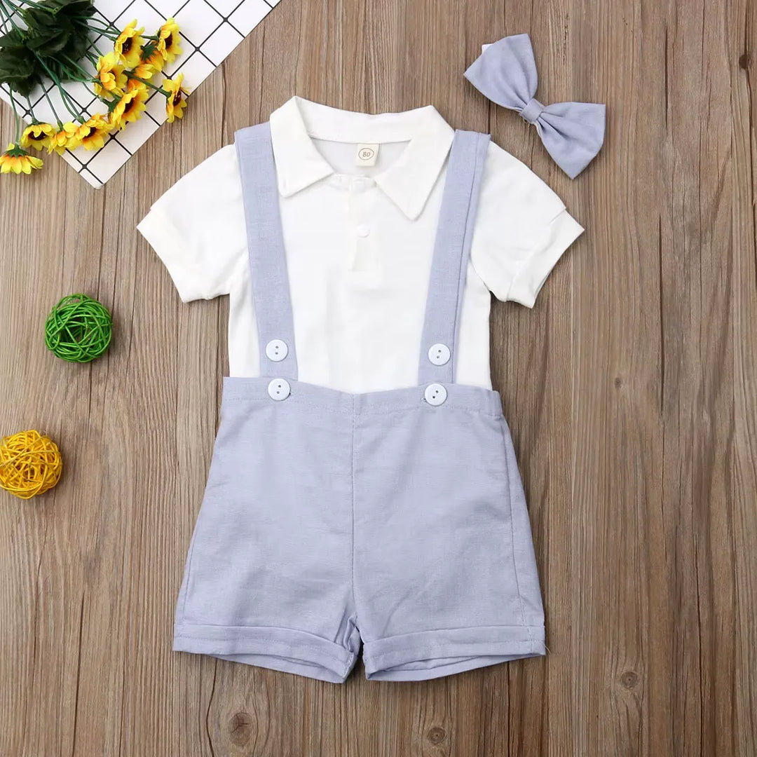 Conjunto Infantil Social Mini Cavalheiro 0 a 24 Meses, Varialle