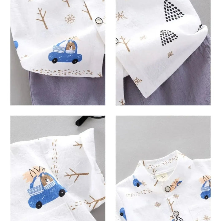 Camiseta e shorts SunnyKids: estilo, liberdade de movimento e qualidade para o verão dos pequenos. Só na Varialle.