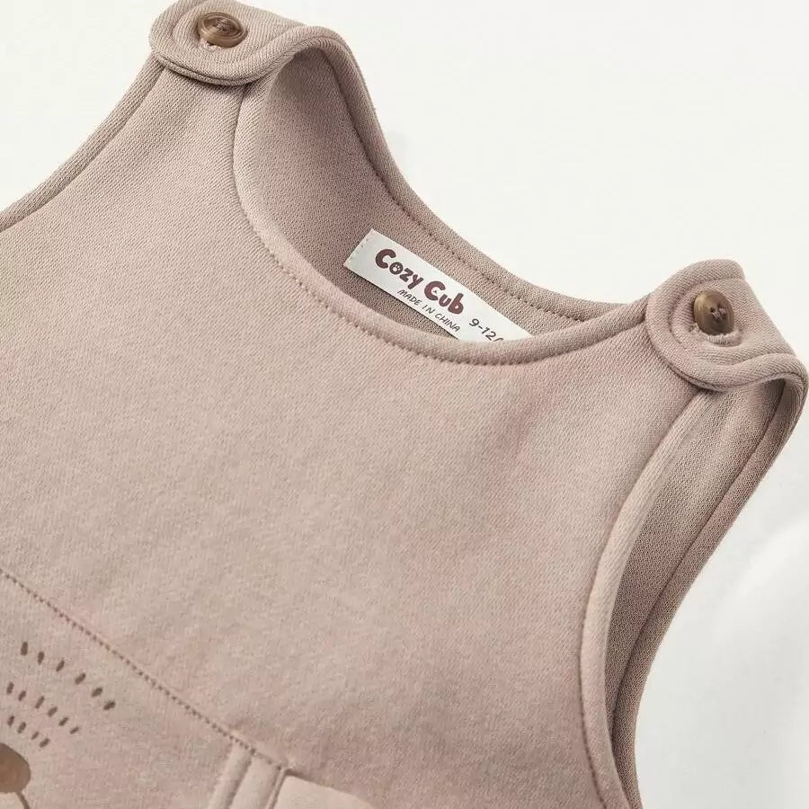 Conjunto Bebê Menino 2 Peças Estampa Urso e Raposa RN a 3 Anos Varialle