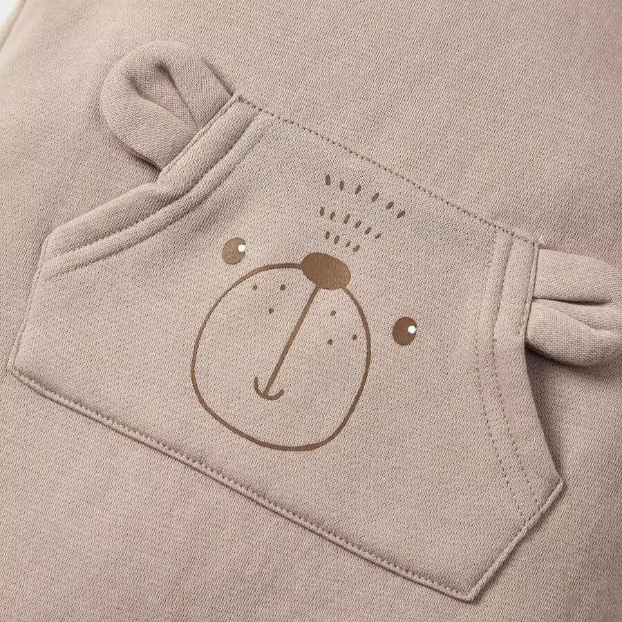 Conjunto Bebê Menino 2 Peças Estampa Urso e Raposa RN a 3 Anos Varialle