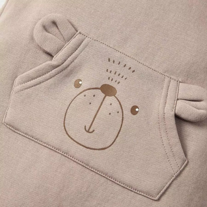 Conjunto Bebê Menino 2 Peças Estampa Urso e Raposa RN a 3 Anos Varialle