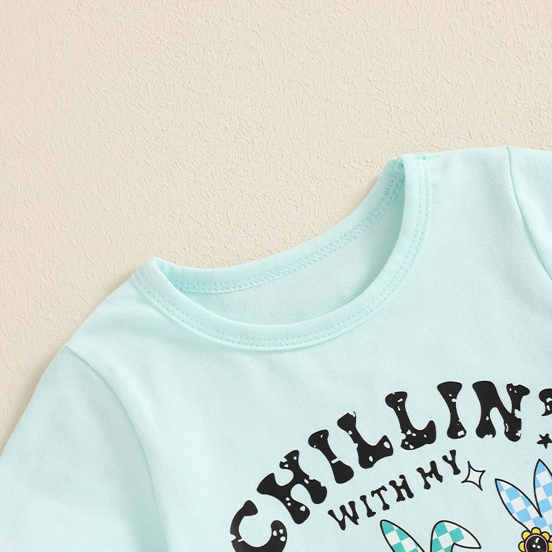 Conjunto Infantil Chillin' With My Bunnies 6 Meses a 4 Anos Varialle 