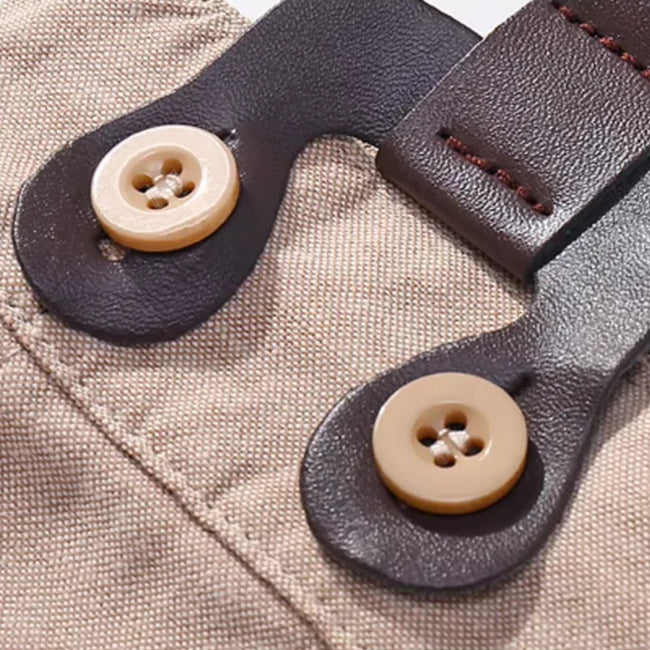 Conjunto Infantil Elegante com Camisa, Suspensorios e Chapeu 3 a 24 Meses Varialle 