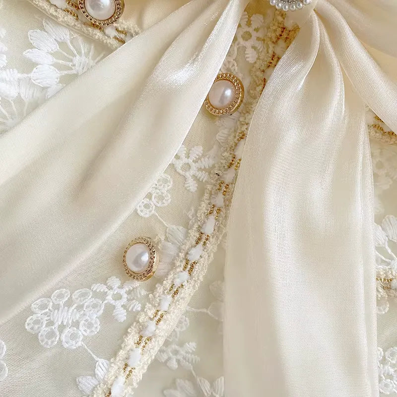 Conjunto Infantil Feminino Renda Bordada 2 a 7 Anos_Varialle