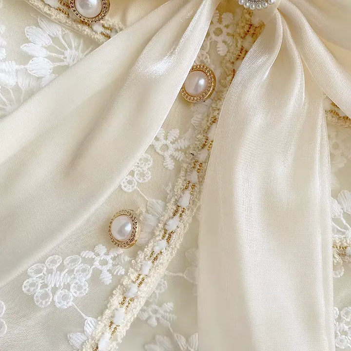 Conjunto Infantil Feminino Renda Bordada 2 a 7 Anos_Varialle