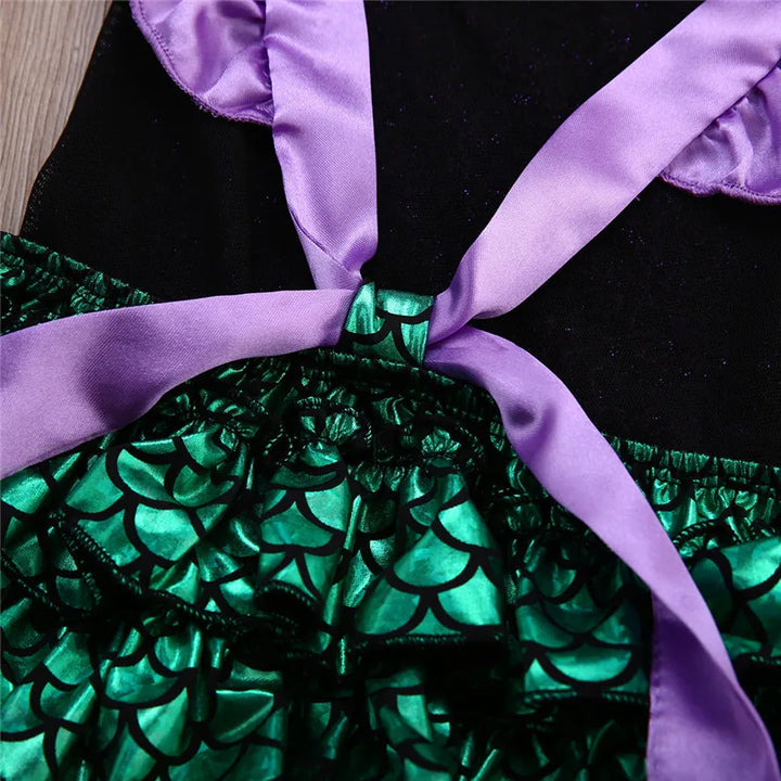 Fantasia Bebê Sereia com Paetês 0 a 24 Meses Varialle