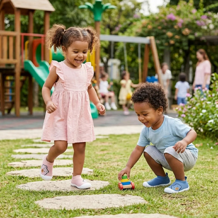 Tênis Infantil Respirável Antiderrapante KickBaby Ursinho - Varialle