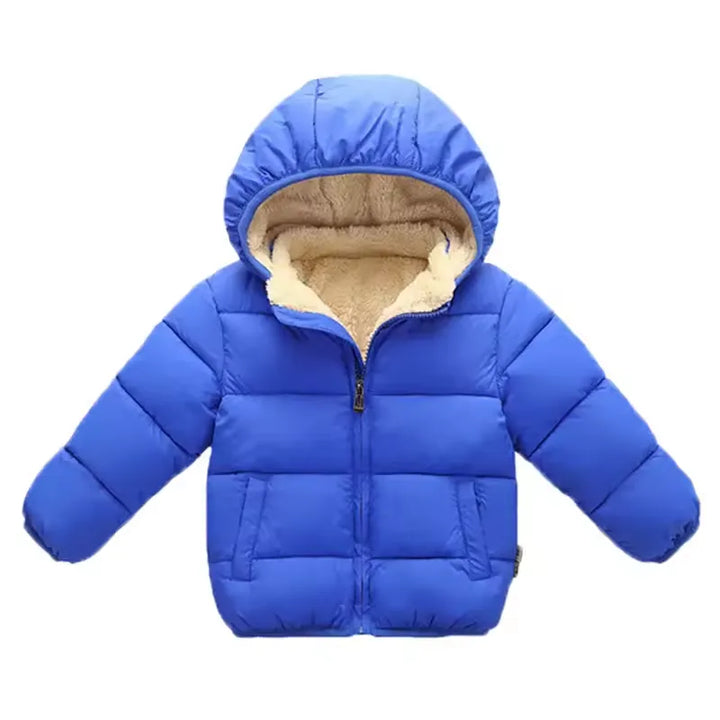 Jaqueta Puffer Infantil Com Capuz Removível e Forro Peluciado Varialle