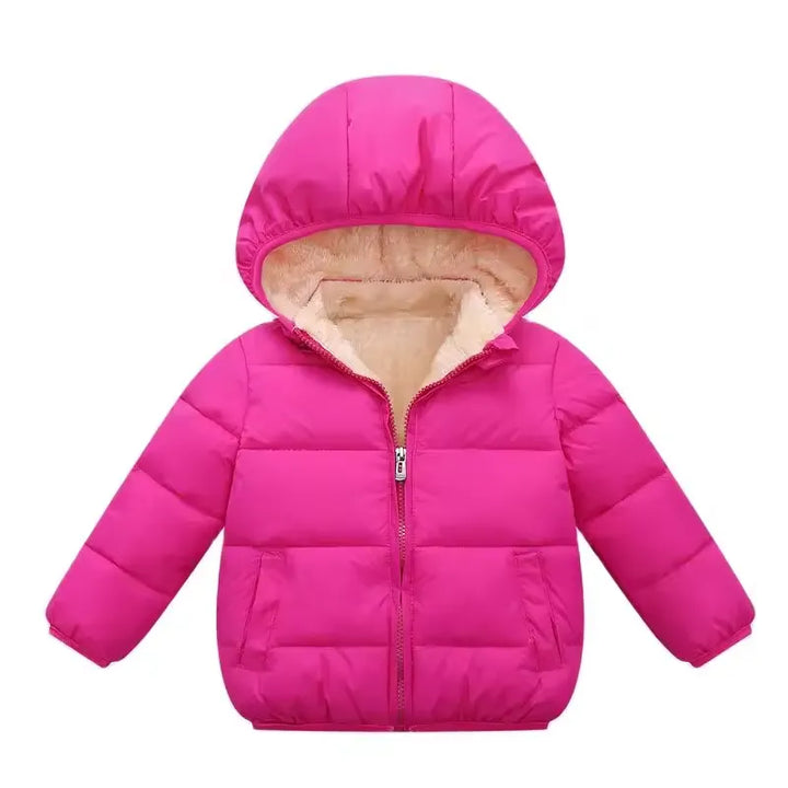 Jaqueta Puffer Infantil Com Capuz Removível e Forro Peluciado Varialle