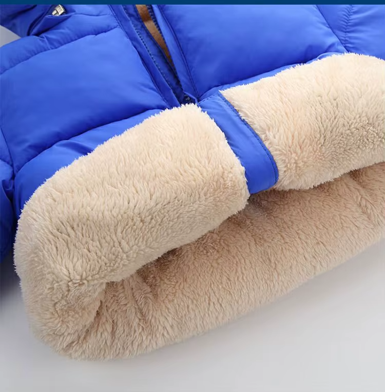 Jaqueta Puffer Infantil Com Capuz Removível e Forro Peluciado Varialle