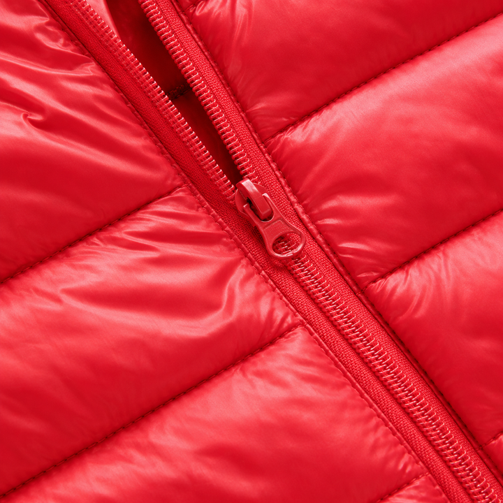 Jaqueta Puffer Infantil Com Capuz Inverno Corta-Vento (Sem Mangas) Varialle