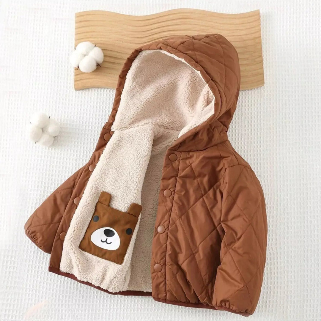 Jaqueta Infantil Térmica e Acolchoada Dupla Face 6 Meses a 3 Anos