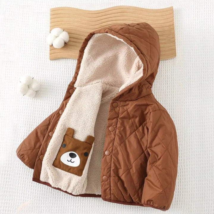Jaqueta Infantil Térmica e Acolchoada Dupla Face 6 Meses a 3 Anos