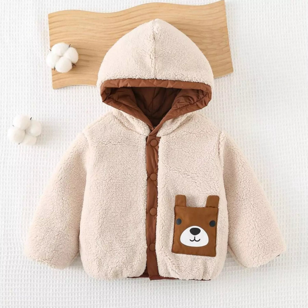 Jaqueta Infantil Térmica e Acolchoada Dupla Face 6 Meses a 3 Anos