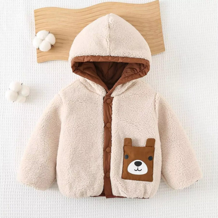 Jaqueta Infantil Térmica e Acolchoada Dupla Face 6 Meses a 3 Anos