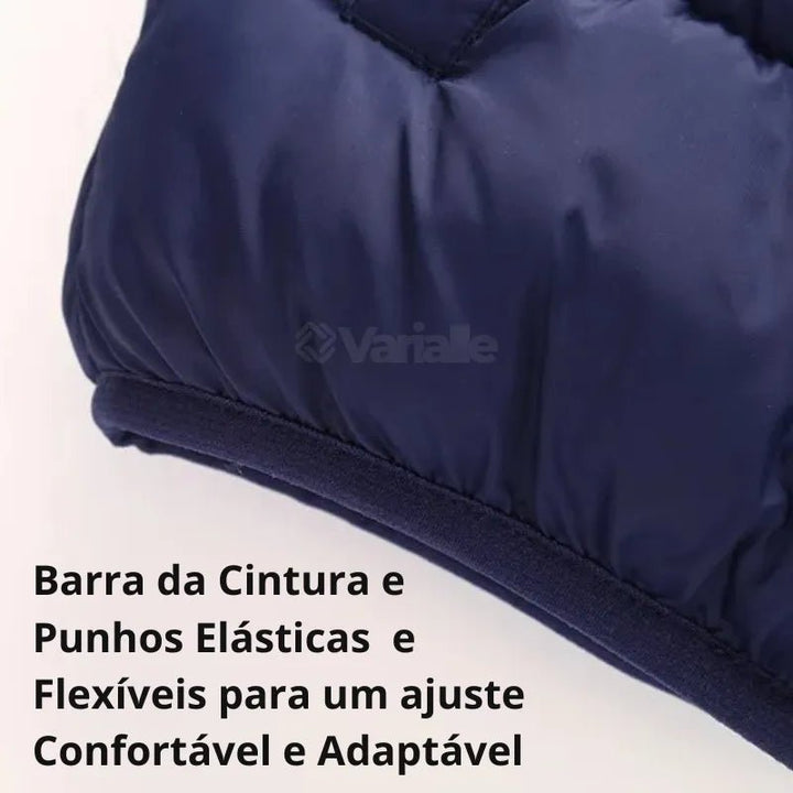 Jaqueta Infantil com Capuz e Forro de Pelúcia 1 a 6 Anos Varialle