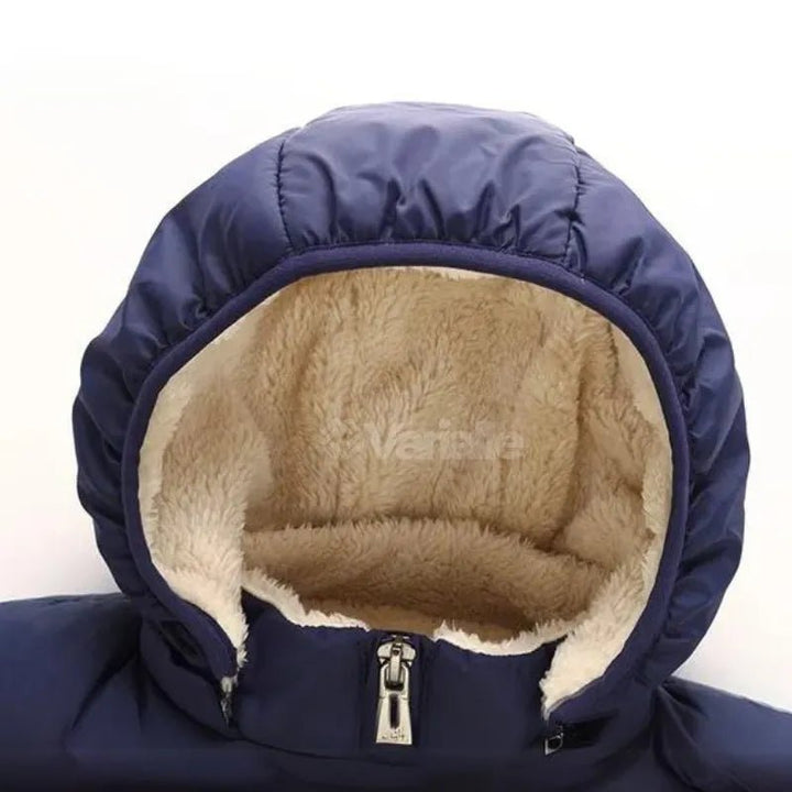 Jaqueta Infantil com Capuz e Forro de Pelúcia 1 a 6 Anos Varialle