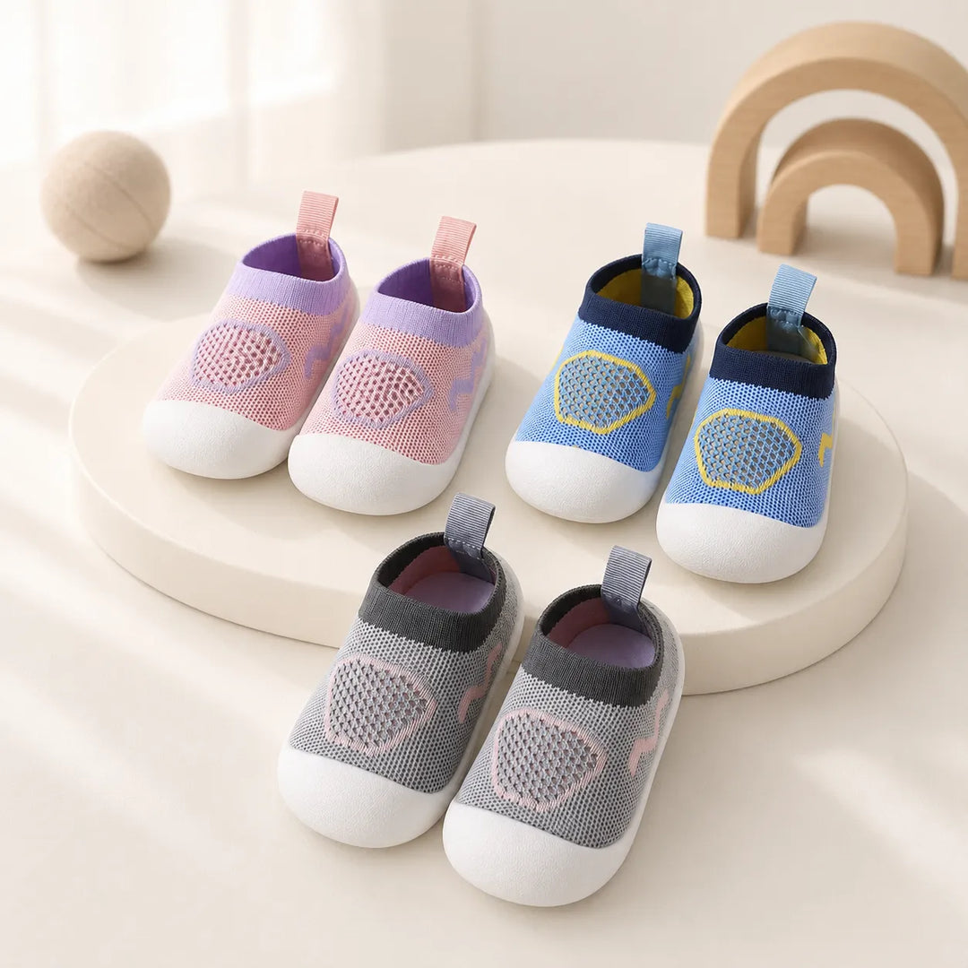 Tênis Infantil Respirável Antiderrapante KickBaby Comfy